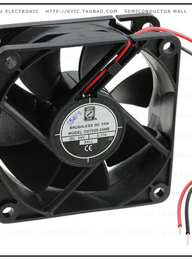 OD7025-24MB【FAN 70X25MM 24VDC 33CFM】