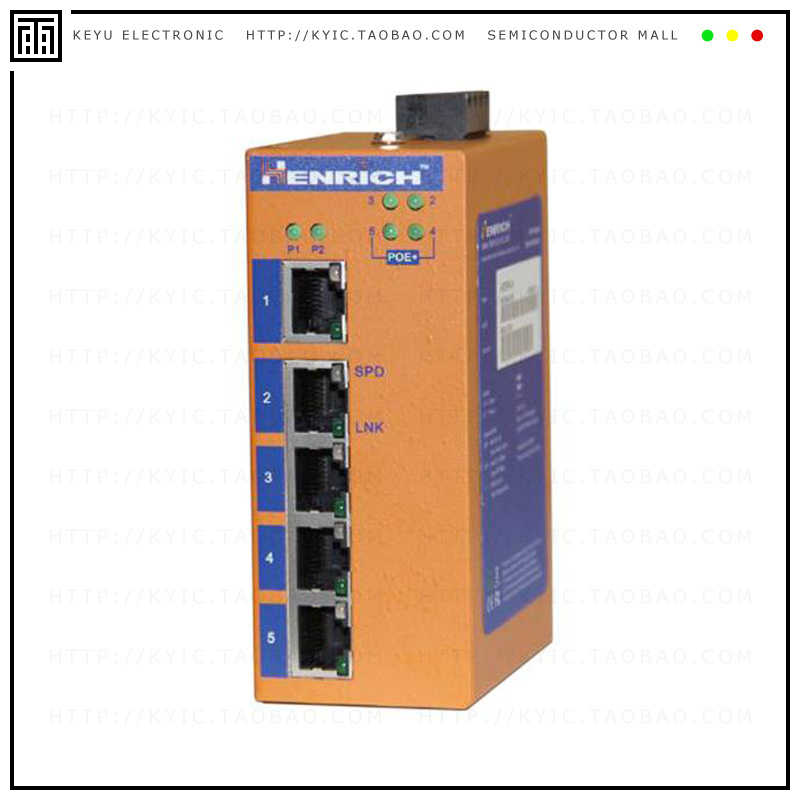 HES5A-4E-VLW【NETWORK SWITCH-UNMANAGED 5 PORT】