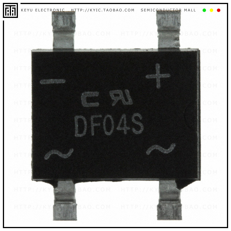 DF04S-G【BRIDGE RECT 1PHASE 400V 1A DFS】