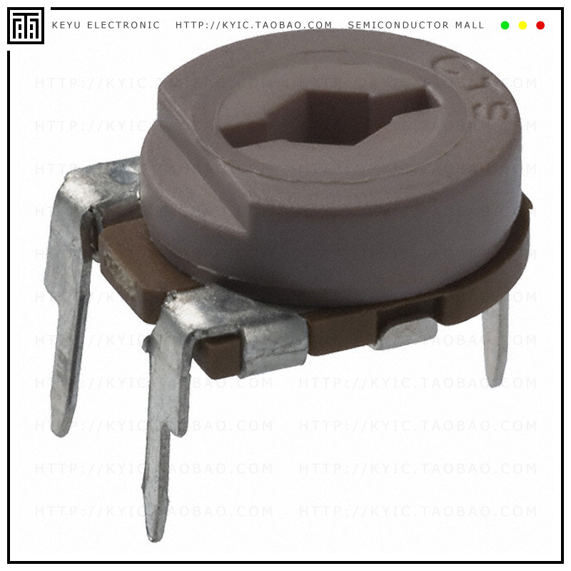 262UR104B【TRIMMER 100KOHM 0.15W PC PIN TOP】