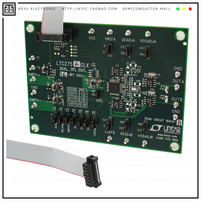 DC1684A-B【BOARD DAC LTC2752】