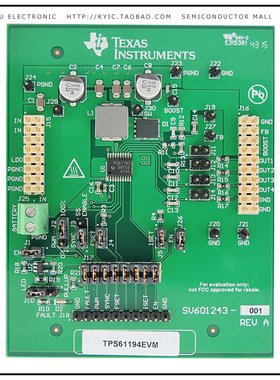 TPS61194EVM【EVALUATION MODULE】