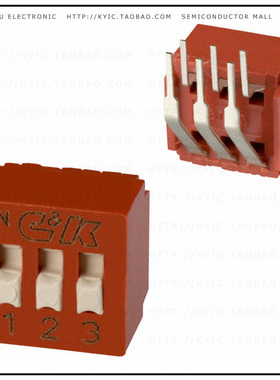 BD03AV【SWITCH SLIDE DIP SPST 100MA 5V】