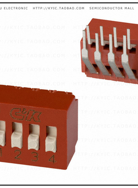 BD04AV【SWITCH SLIDE DIP SPST 100MA 5V】