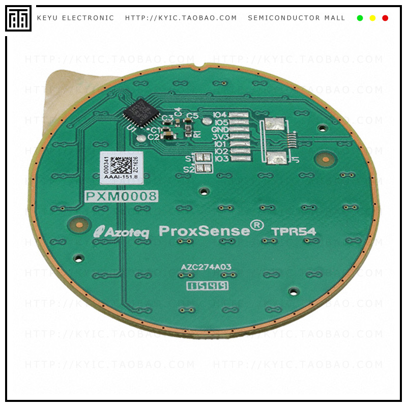 TPR54-P201-S【54MM ROUND GESTURE TRACKPAD】