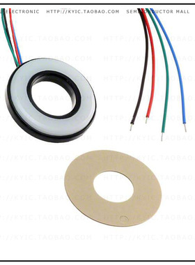 QH19027RGBC【19MM HALO BLACK BODY FROSTED WHI】