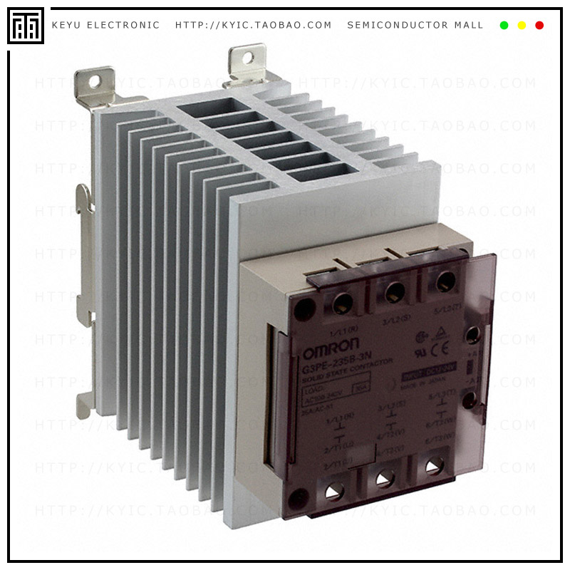 G3PE-235B-3N DC12-24【RELAY SSR 35A 3PH DIN MNT 3PL】