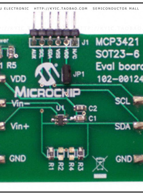 MCP3421EV【BOARD EVAL FOR MCP3421 SOT23-6】