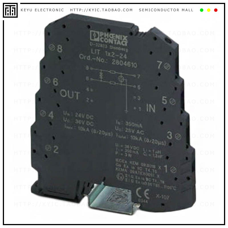 2804610【SURGE PROTECTOR DIN RAIL】