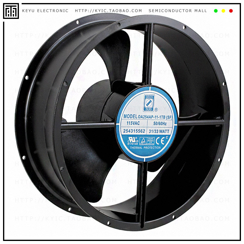 OA254AP-11-1TB(SF)【FAN AXIAL 254X89MM 115VAC TERM】
