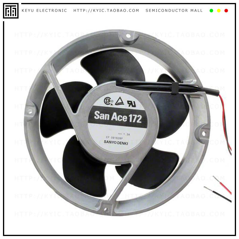 109E1724K502【FAN 172X51MM 24VDC RBLS】