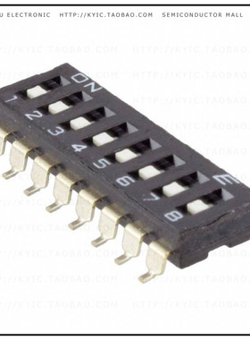 KAE08TGGT【SWITCH SLIDE DIP SPST 25MA 24V】