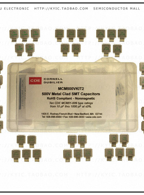 MCM500VKIT2【CAP KIT MICA 10PF-1000PF 50PCS】
