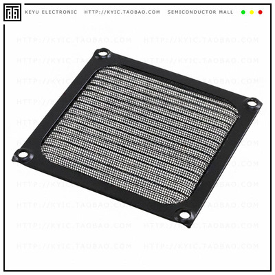 06362-B【FAN FILTER ANODIZED BLACK 92MM】
