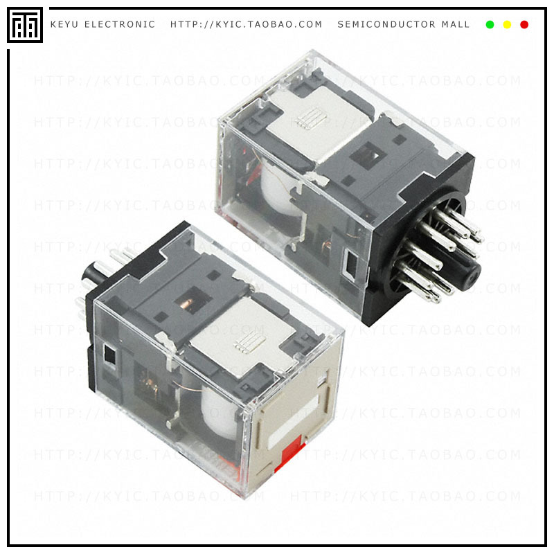 MKS2PI AC24【RELAY GEN PURPOSE DPDT 10A 24V】