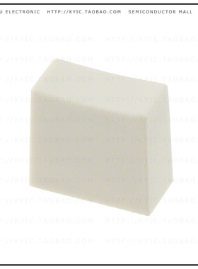 1CWHT【CAP PUSHBUTTON RECTANGULAR WHITE】