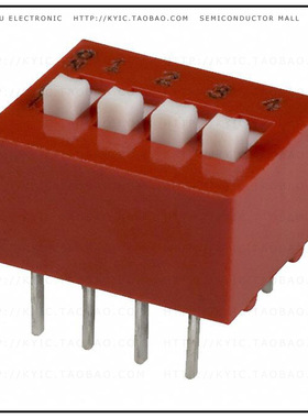 78B04T【SWITCH SLIDE DIP SPST 150MA 30V】