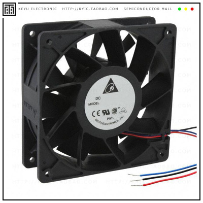 PFB1224UHE-T50F【FAN AXIAL 120X38MM 24VDC WIRE】