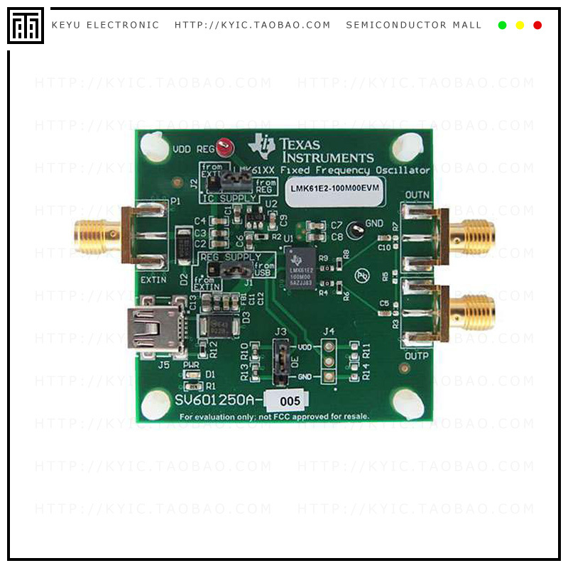 LMK61E2-100M00EVM【EVAL BOARD FOR LMK61E2-100M00】