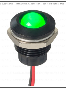 Q12-7P5BXXHG12E【LED INDICATOR 12.7MM PROMINENT B】