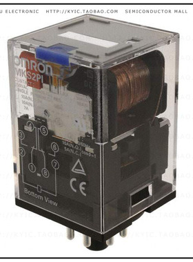 MKS2PIN DC24【RELAY GEN PURPOSE DPDT 10A 24V】