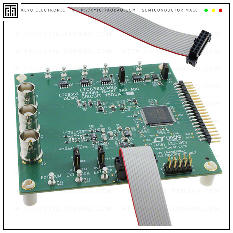 DC1805A-C【DEMO BOARD SAR ADC 16BIT .5MSPS】