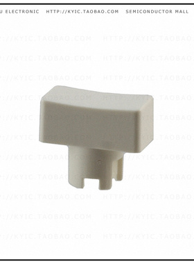 1PS06【CAP TACTILE RECTANGULAR WHITE】