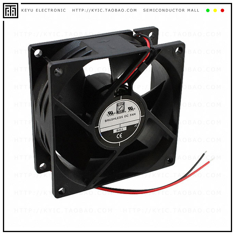 OD8032-24HHB【FAN AXIAL 80X32MM 24VDC WIRE】