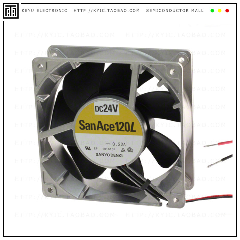 9GL1224H102【FAN 120X38MM 24VDC RBLS】