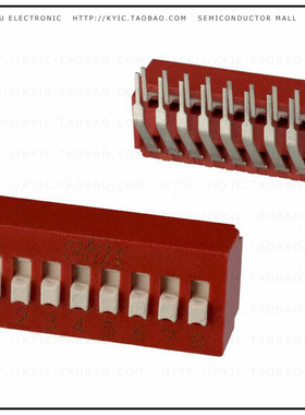 BD08AV【SWITCH SLIDE DIP SPST 100MA 5V】