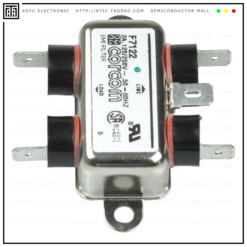 1VB1【LINE FILTER 250VAC 1A CHASS MNT】