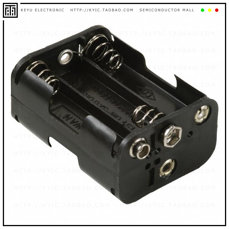 BH26AASF【BATTERY HOLDER AA 6 CELL 9V SNAP】