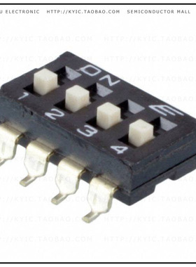 KAE04LGGT【SWITCH SLIDE DIP SPST 25MA 24V】