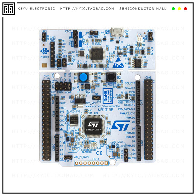 NUCLEO-L412RB-P【NUCLEO-64 STM32L412RB EVAL BRD】