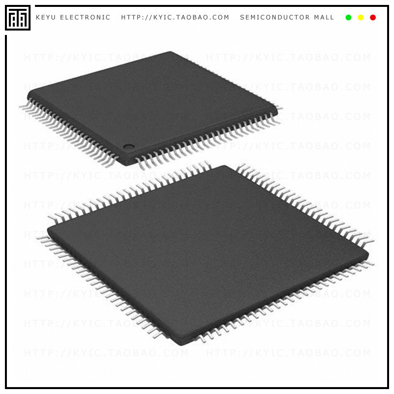 PIC32MZ2048ECM100-I/PT【IC MCU 32BIT 2MB FLASH 100TQFP】