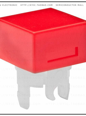 AT4035C【CAP PUSHBUTTON SQUARE RED】