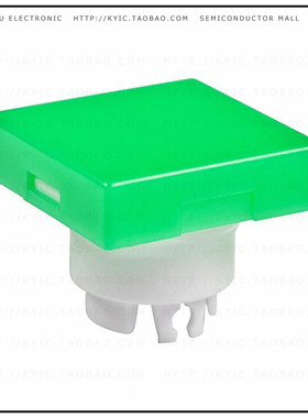 AT3001FB【CAP PUSHBUTTON SQUARE GRN/WHITE】