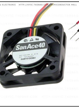 109P0412M701【FAN 40X15MM 12VDC TACH】
