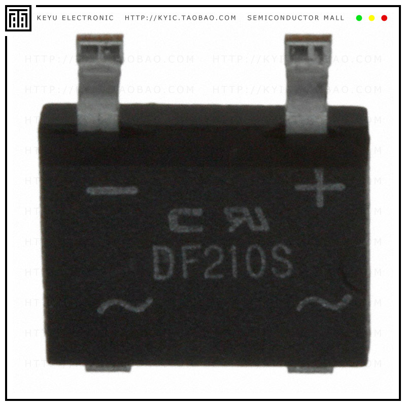 DF210S-G【BRIDGE RECT 1PHASE 1KV 2A DFS】