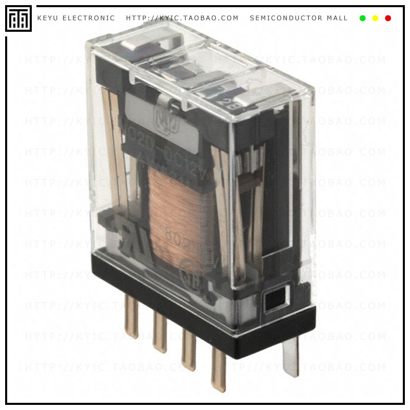 NC2D-DC24V【RELAY GEN PURPOSE DPDT 5A 24V】