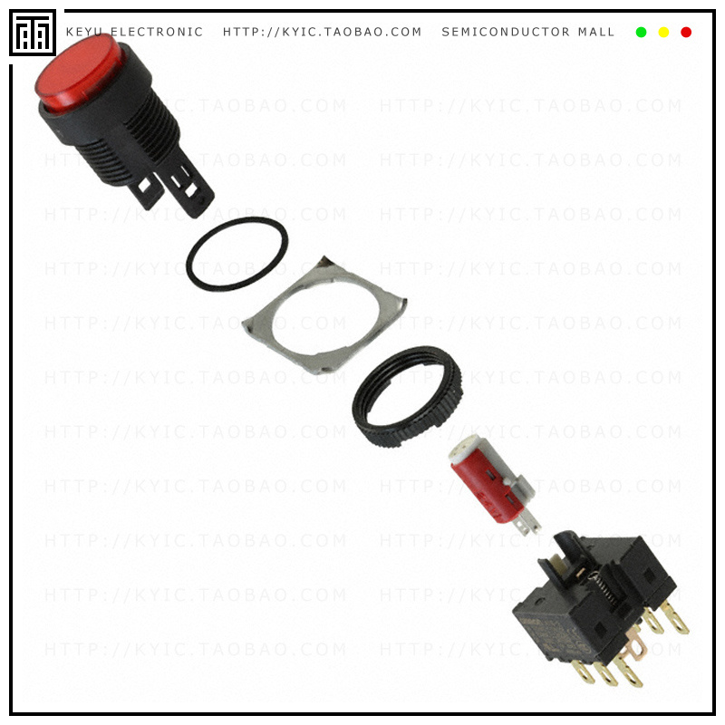 A165L-TRA-T1-2【SWITCH PUSHBUTTON DPDT 5A 125V】