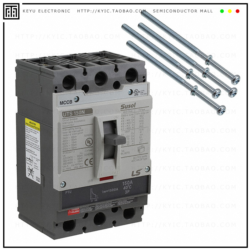 UTS150N-FTU-150A-3P-LL-UL【CIR BRK THERM 150A 600VAC/600VDC