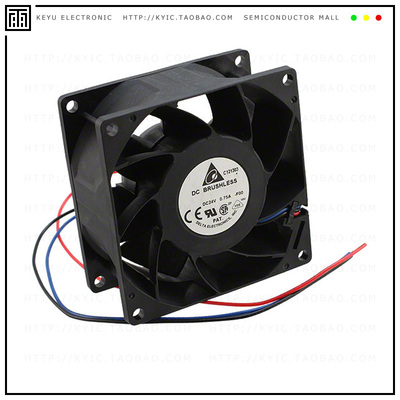 FFB0824EHE-F00【FAN AXIAL 80X38MM 24VDC WIRE】
