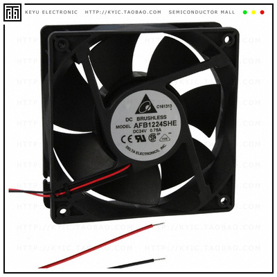 AFB1224SHE【FAN AXIAL 120X38MM 24VDC WIRE】