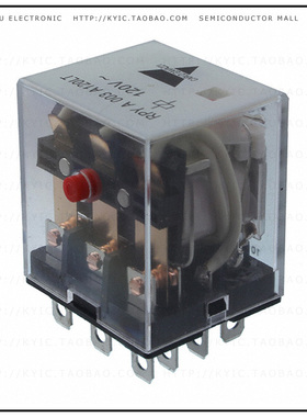 RPYA002A120LT【RLY DPDT 10A 120VAC LED TEST】