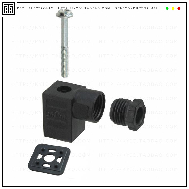 GDM21AN-A0U-1KK【DIN VALVE CONNECTOR 3POS】