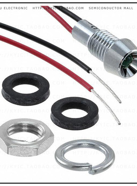 L60D-G12-W【PMI 5.9MM 565NM GRN 12V WT 6' LD】