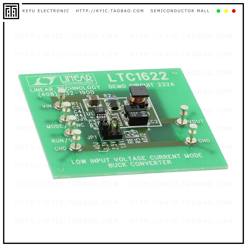 DC232A【BOARD EVAL FOR LTC1622MS8】