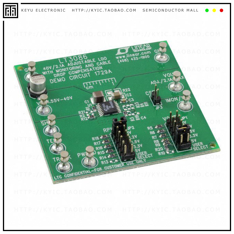 DC1729A【BOARD EVAL FOR LT3086】
