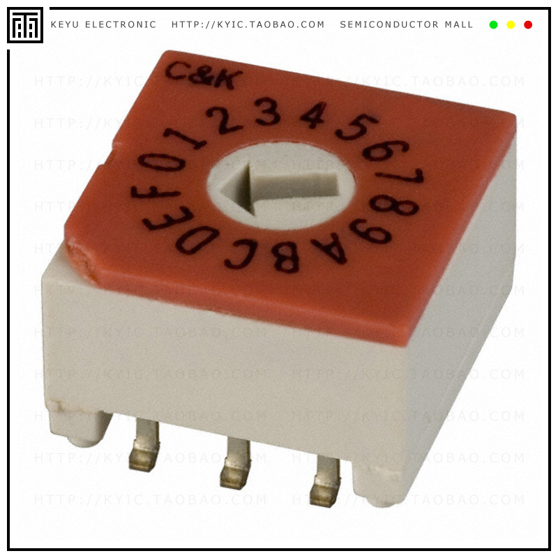 CRD16CM0SB【SW ROTARY DIP HEX COMP 0.4VA 20V】